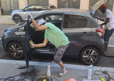 Traitement anti-taches dans le Val d'Oise